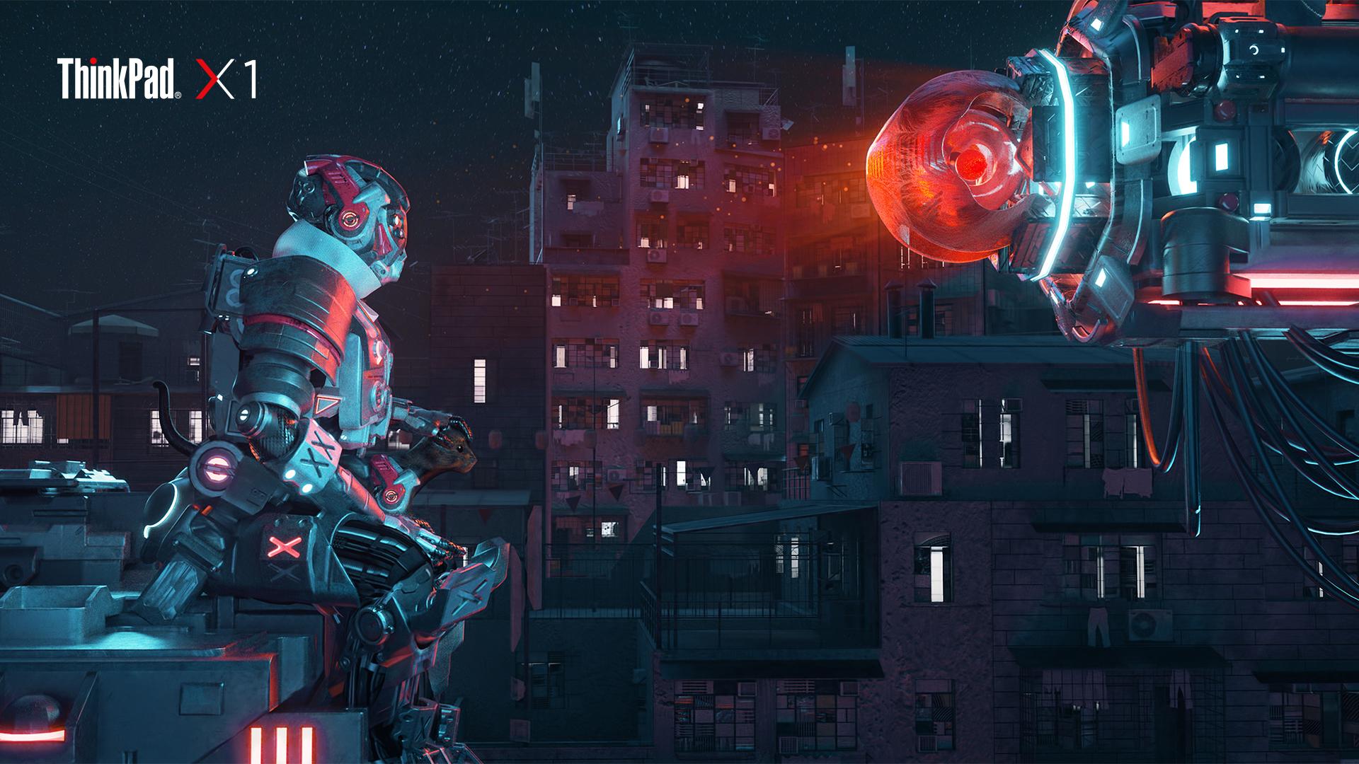 壁纸转载thinkpadx1隐士