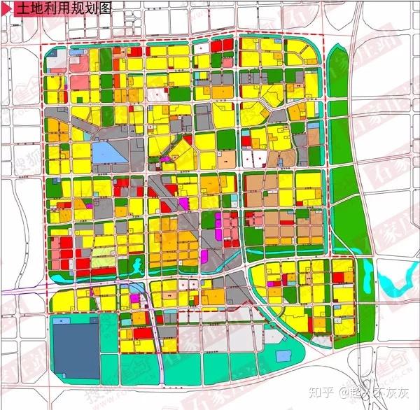 石家庄城市规划图高清图片