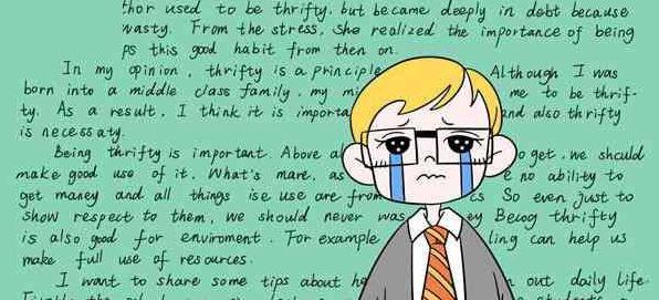 简单实用英语作文万能模板!连高考状元都拍手