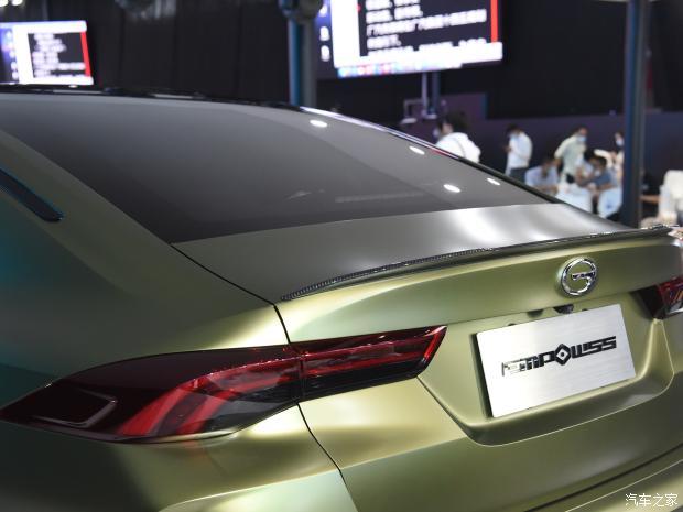 这新车真帅车展外观实拍广汽传祺a55