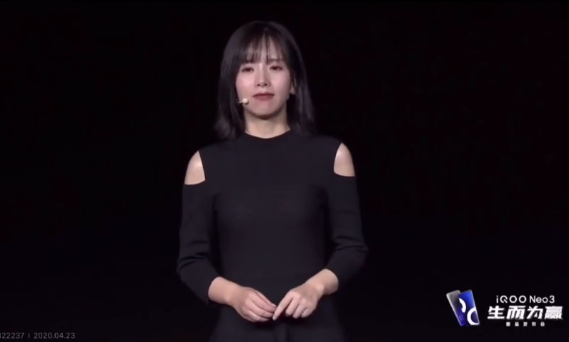 隔壁绿厂oppo也请了一位美女产品经理莫妮卡.