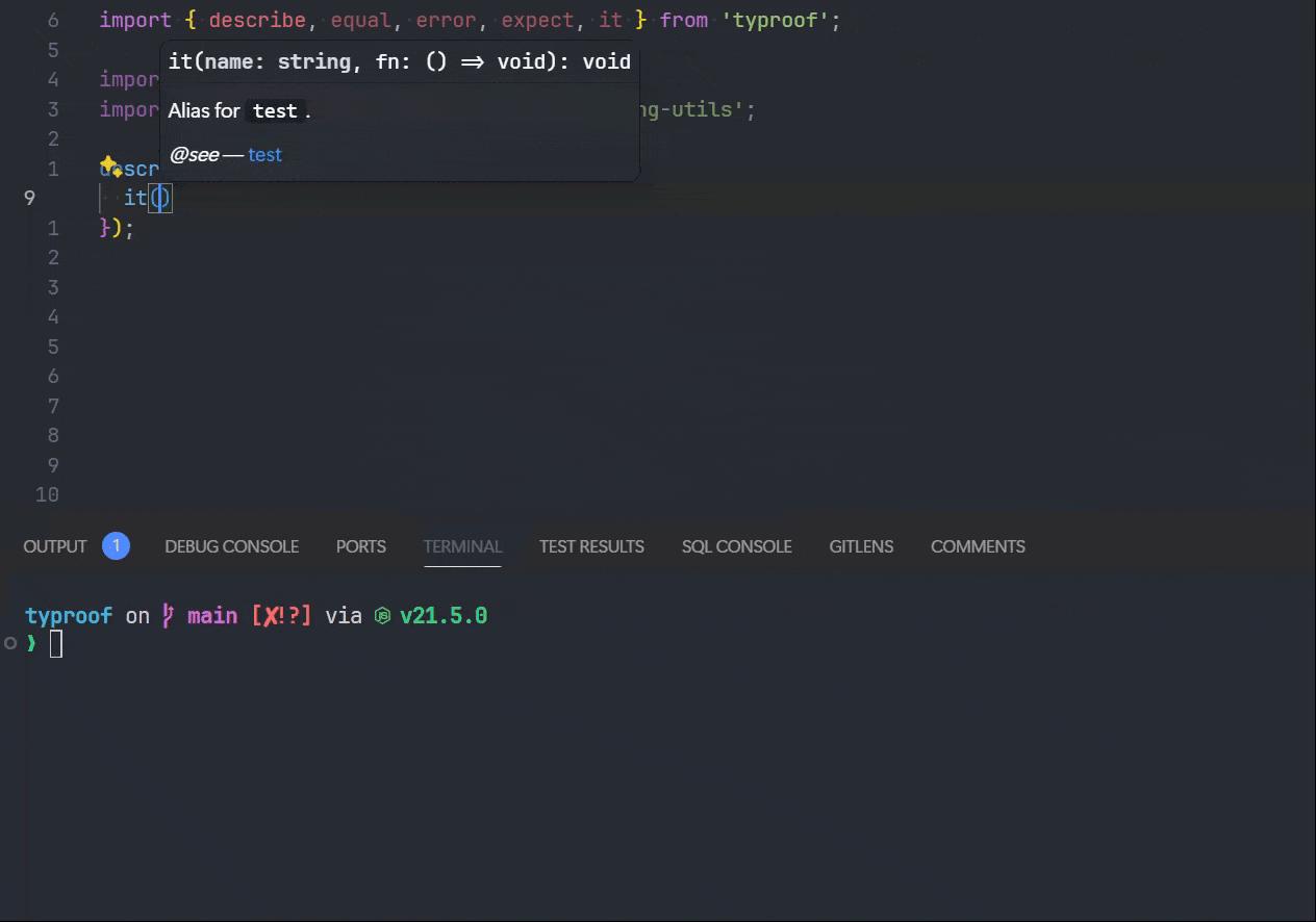 Typescript Proof Paper Typroof — 测试你的 TS 类型定义,所见即所得 - 知乎