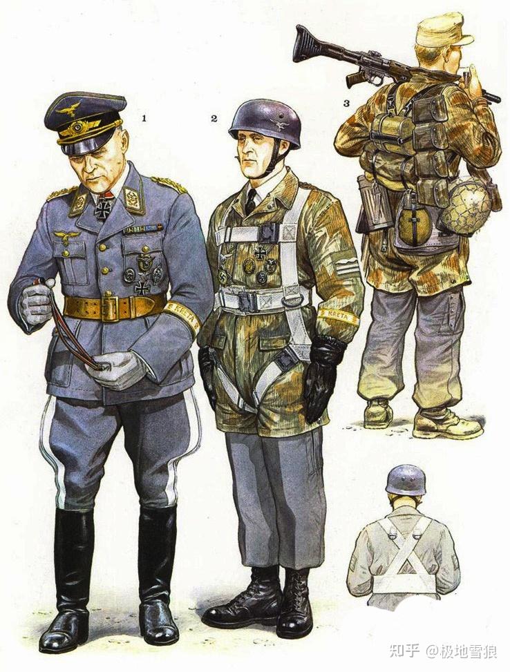 student)中将,1944年这位"伞兵部队之父"穿纳粹空军制式将官常服