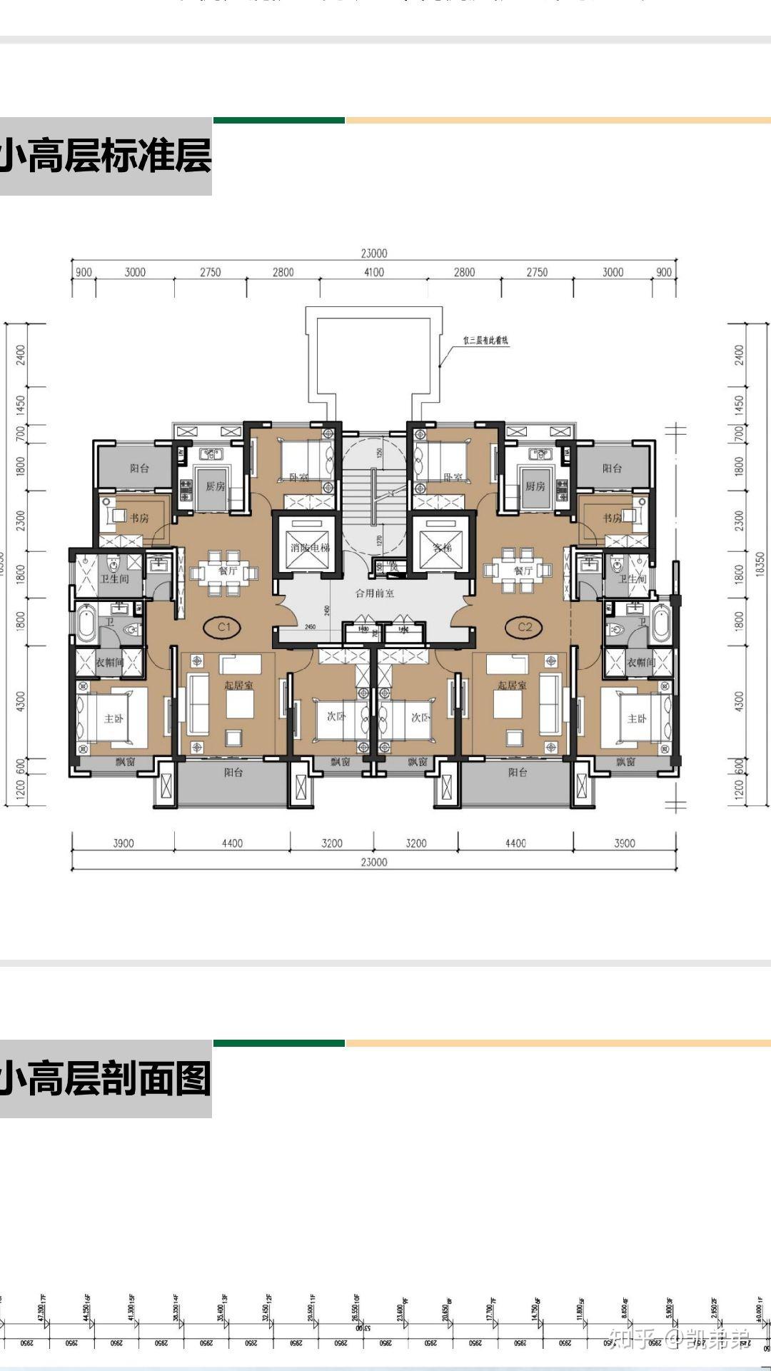 18层板楼和10层洋房,户型相同面积相同情况下,洋房1t2,板楼2t2入户