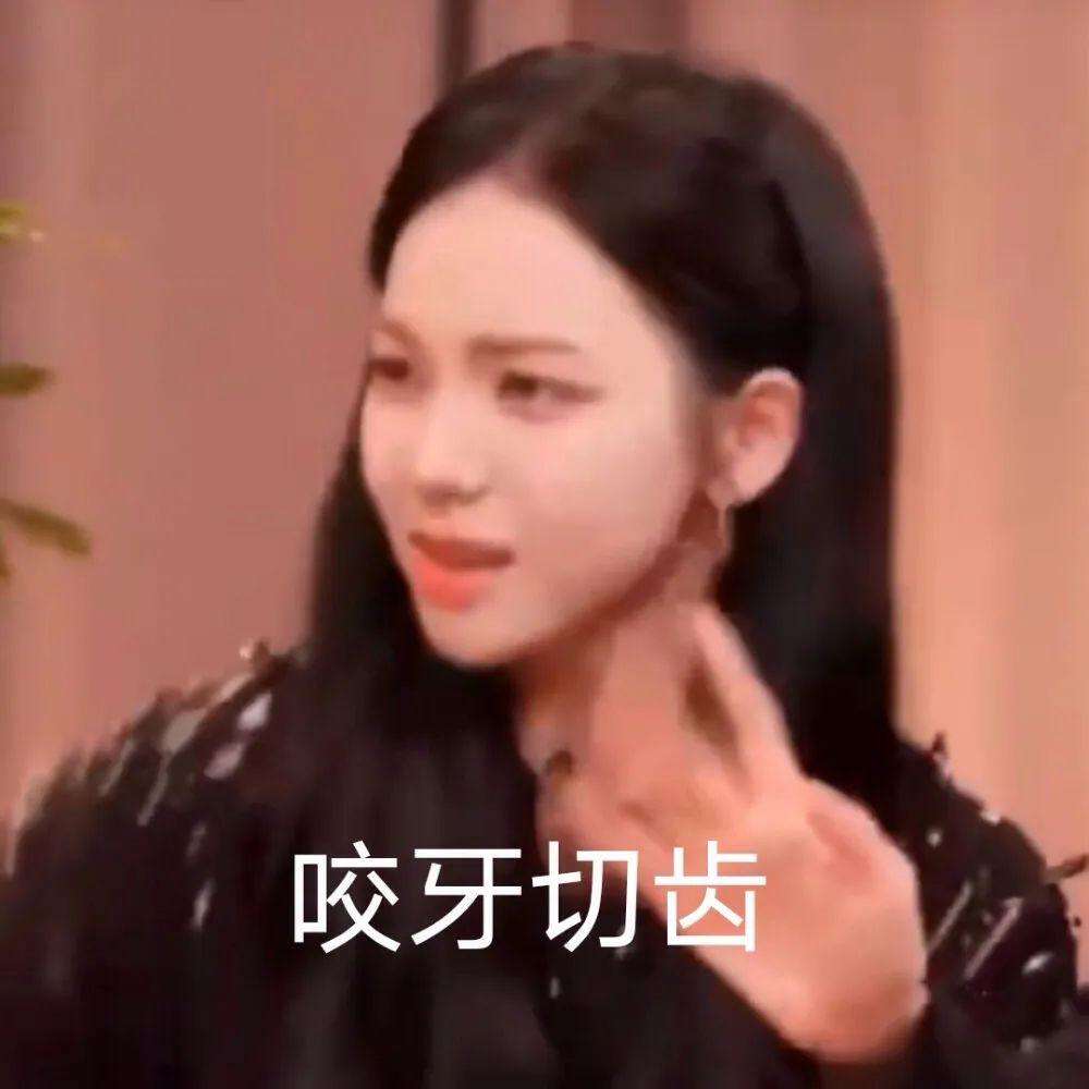 表情包柳智敏沙雕系列