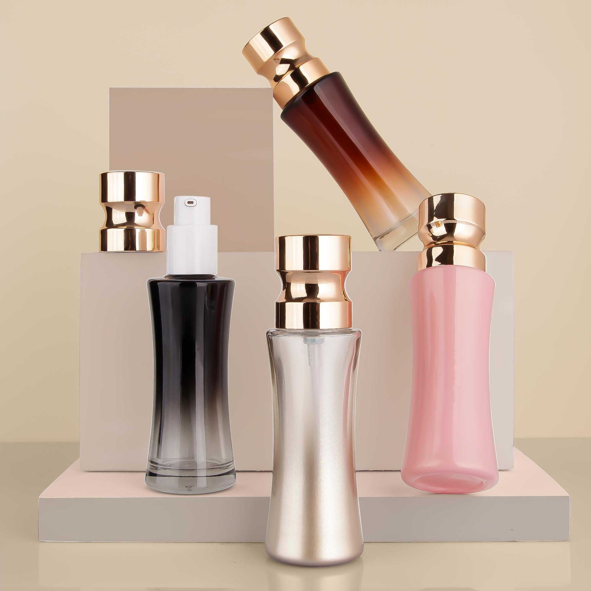 高端时尚粉底液瓶包装——小蛮腰