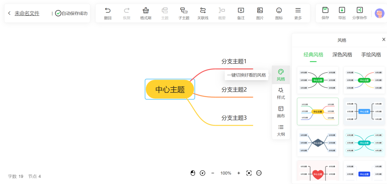 思維導圖軟件免費推薦好用的腦圖工具模板分享