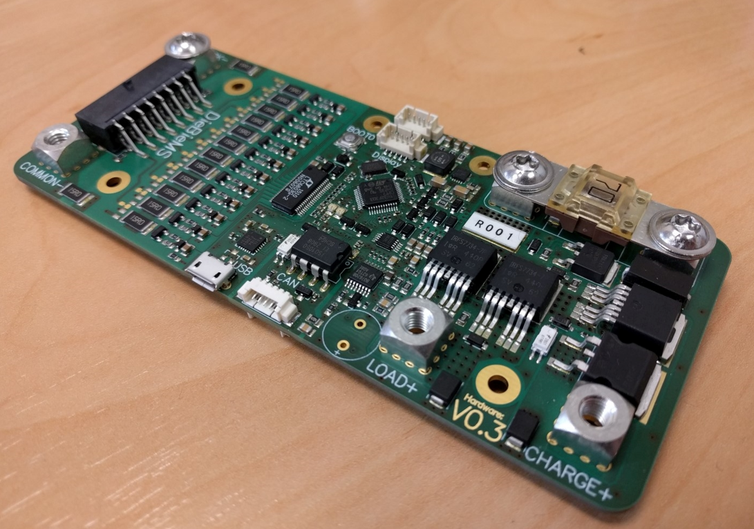 一种360度无死角开源的bms电池保护板