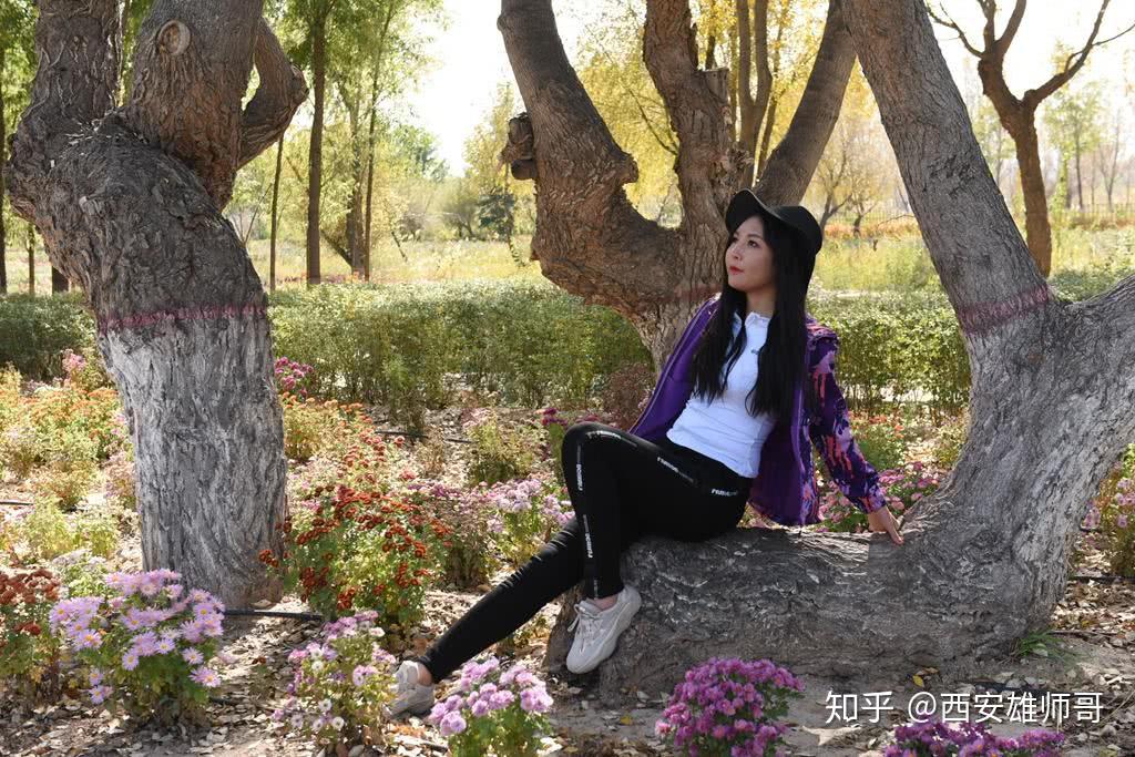 中卫市金沙岛风景区来了一拨国际美女俏佳丽