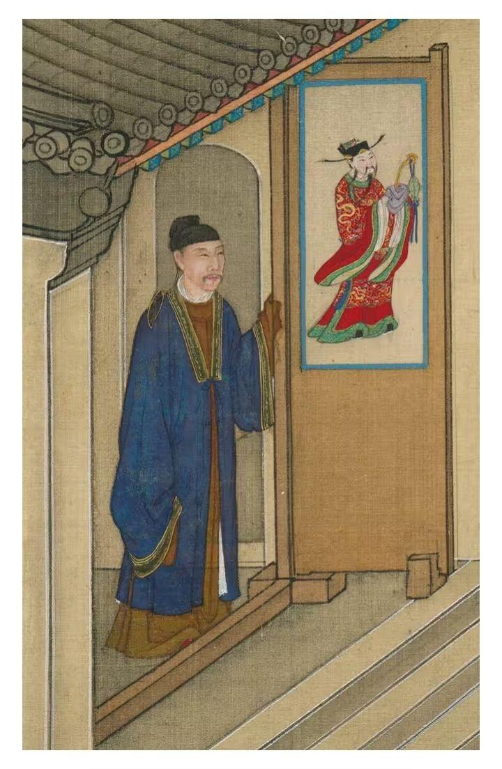 雍正皇帝变装(汉装)画《胤禛行乐图册》 - 知乎
