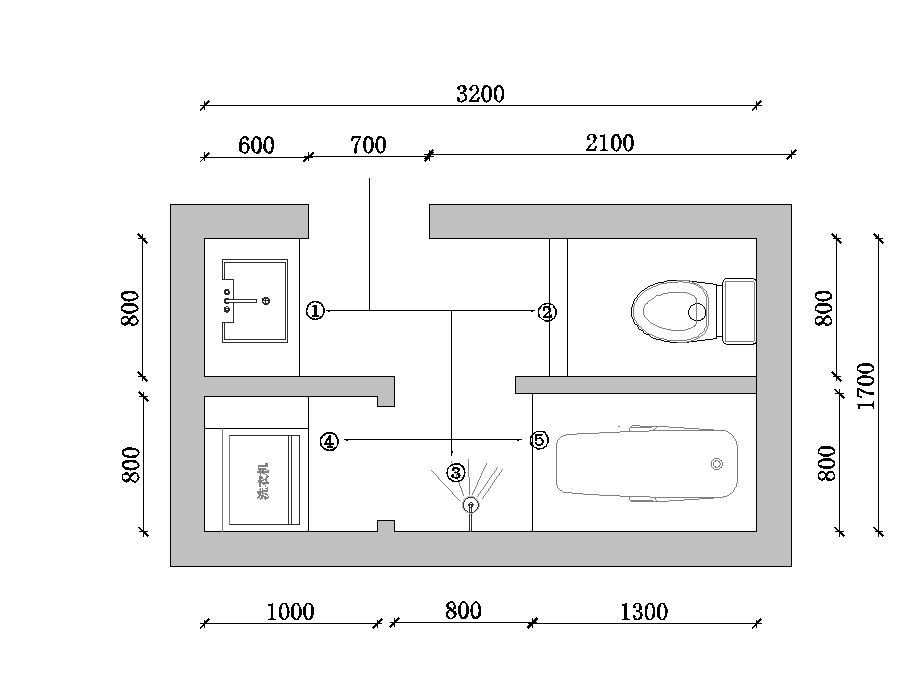 这个洗手间能否四分离