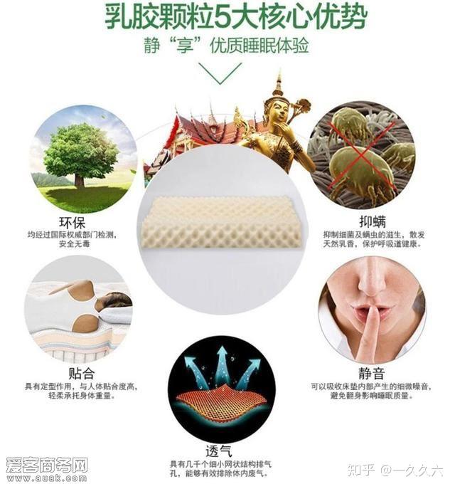 乳胶枕头的好处和坏处图片