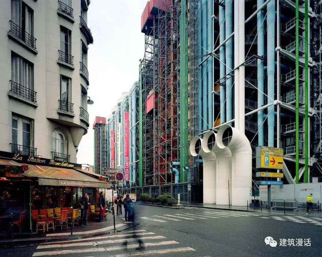 高技派建筑--伦佐皮亚诺、理查德罗杰斯-蓬皮杜艺术中心 - 知乎