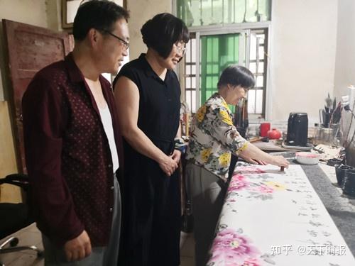 皖北纪事之女画家王萍的牡丹画 - 知乎