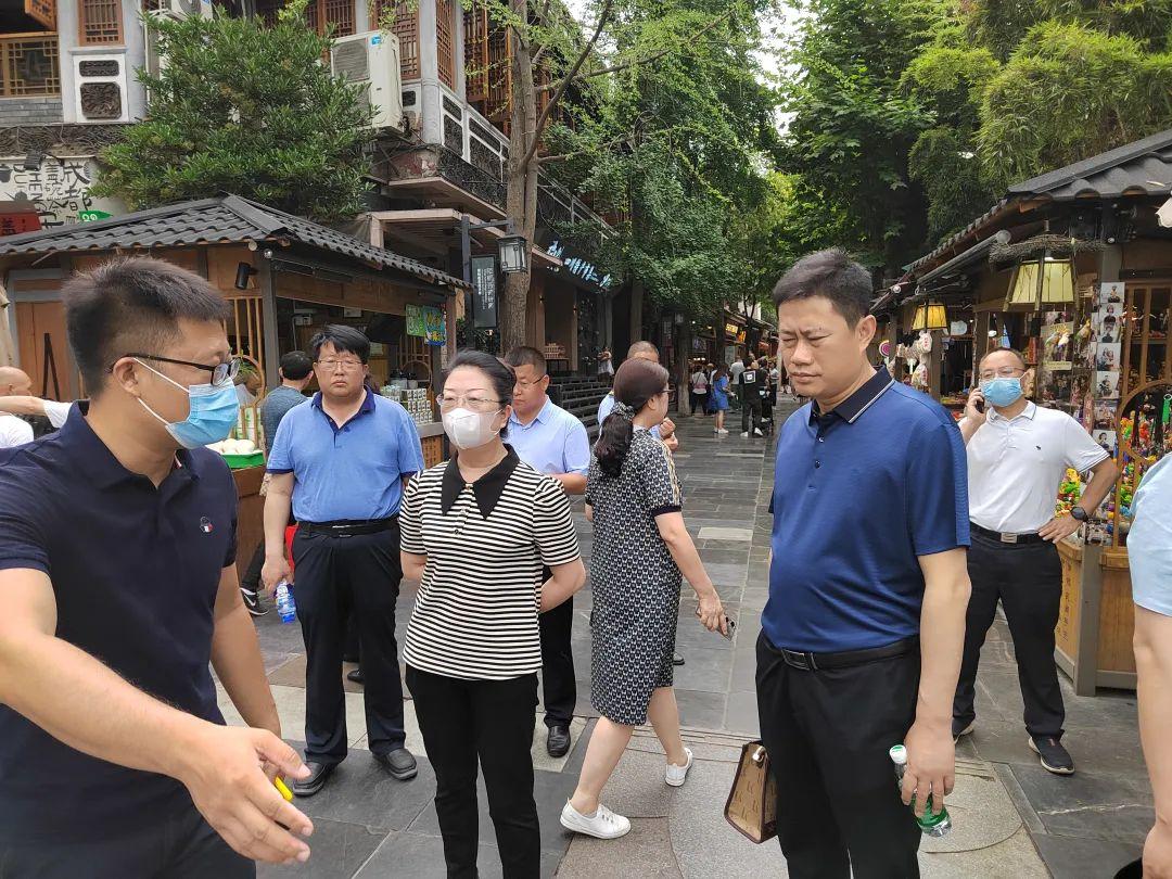 李敏娜带队赴四川成都开展文旅招商考察活动