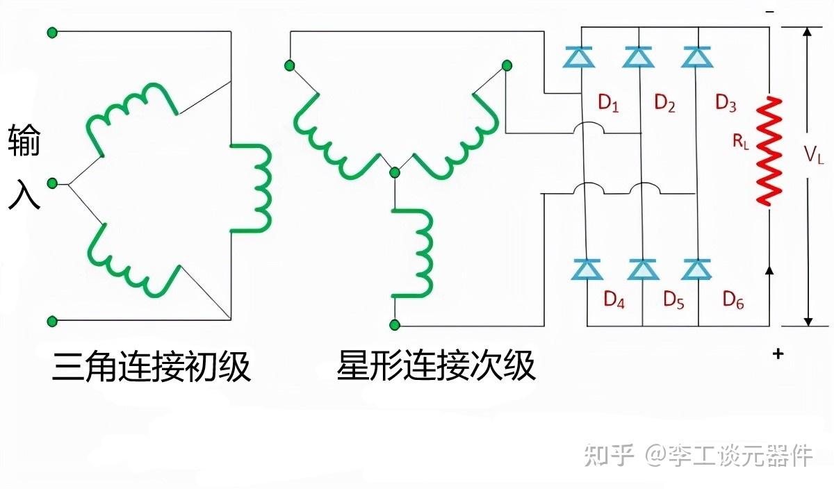 三相整流rc滤波电路