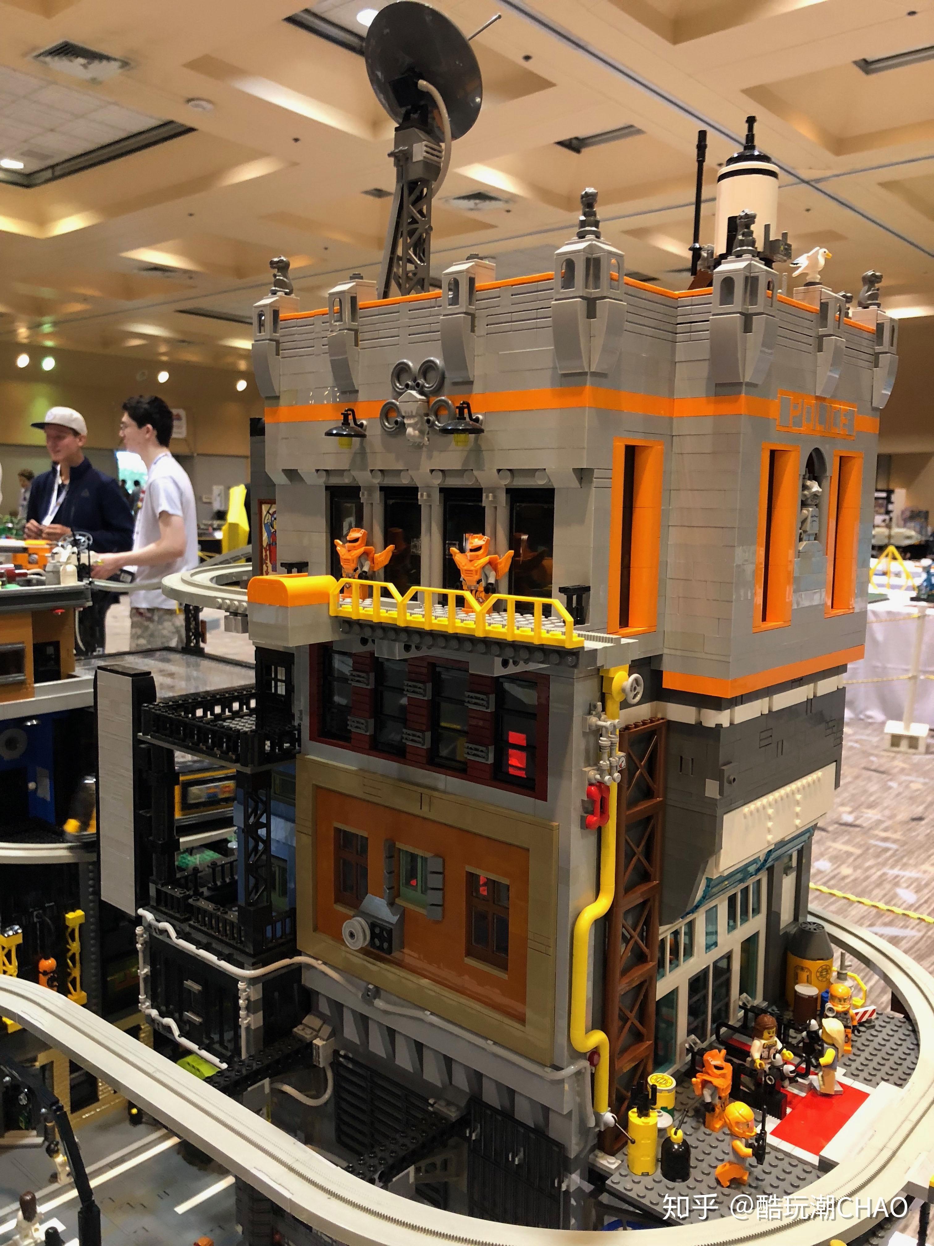 令人佩服的母子乐高积木moc创作者用超60000块乐高构建了不可思议的