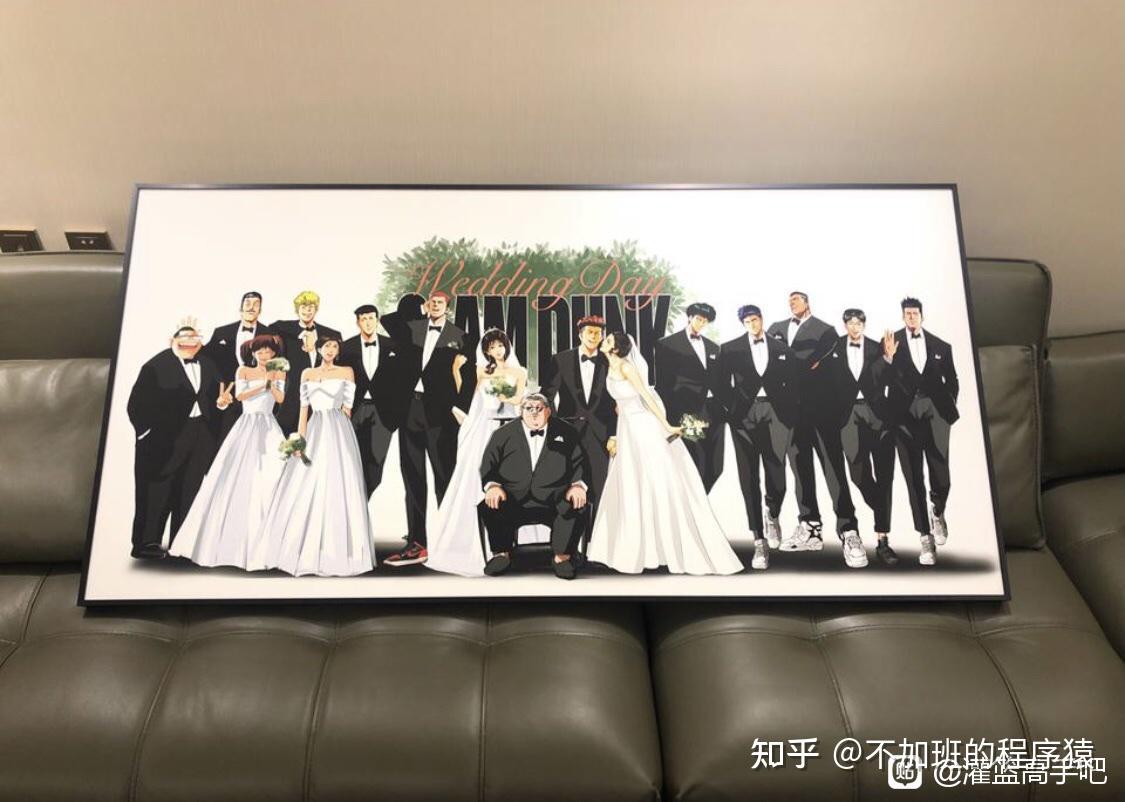 灌篮高手集体婚礼照图片