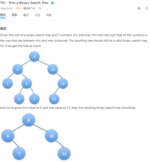 701 · Trim a Binary Search Tree 知乎