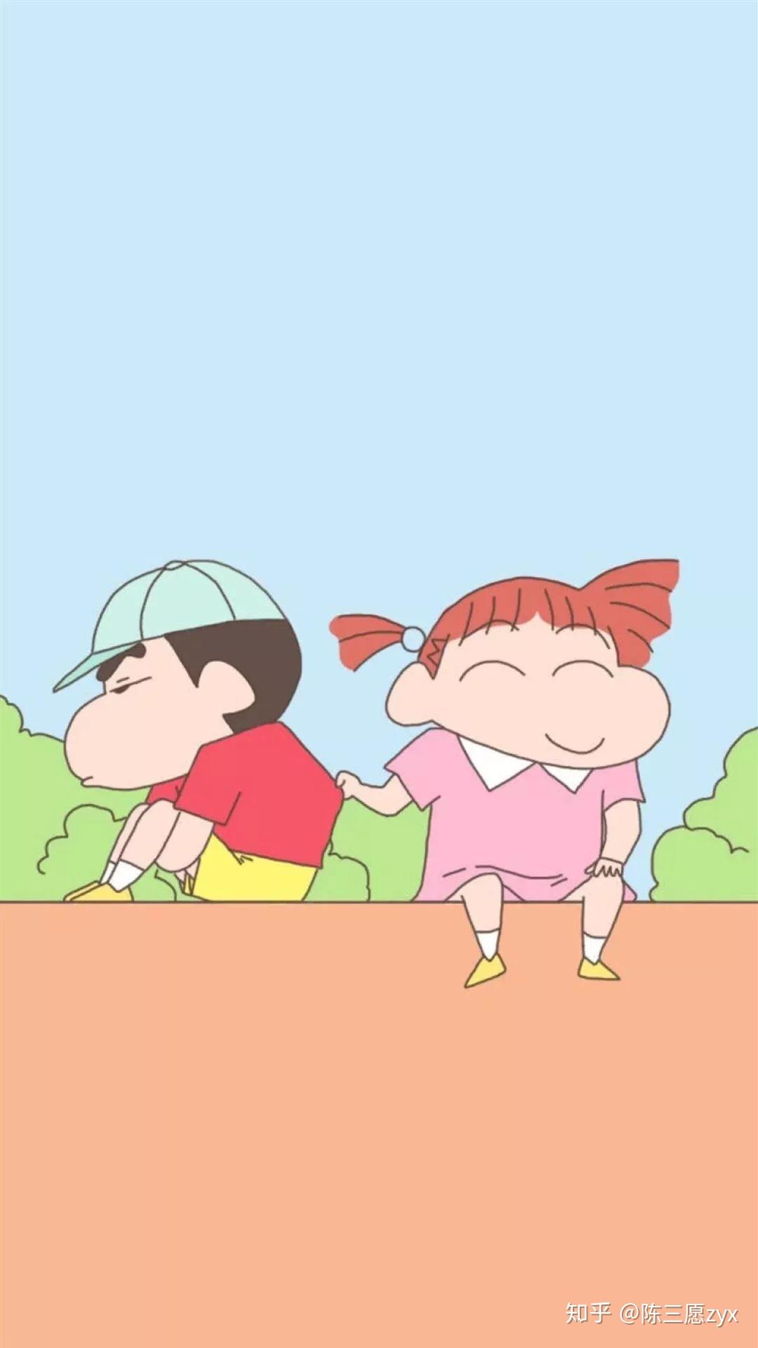 有没有蜡笔小新中小新和他朋友们一起的壁纸