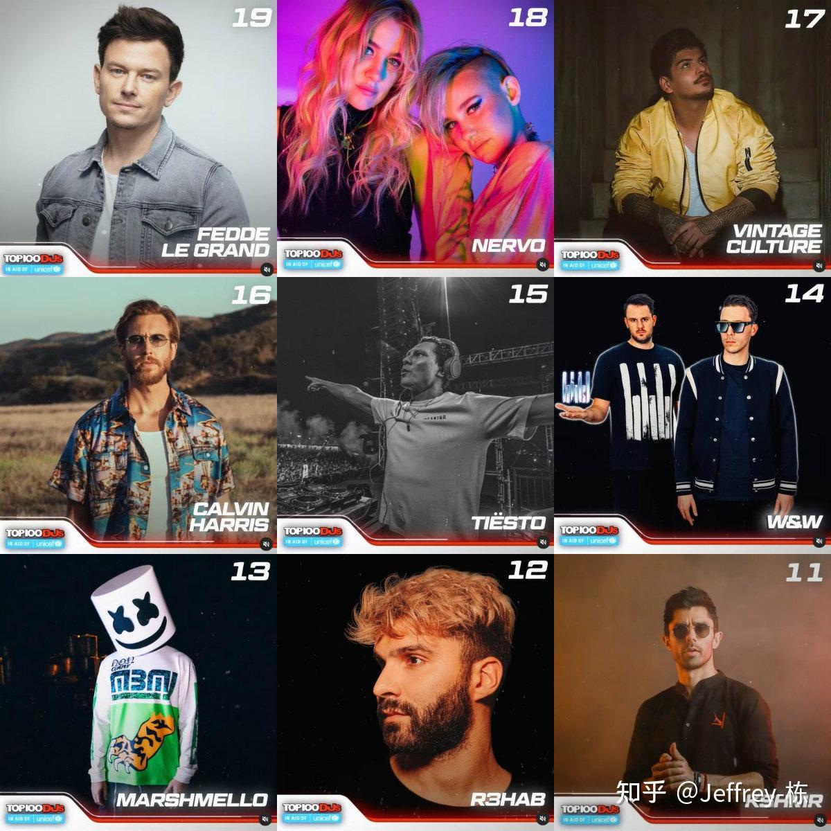 2021年全球百大dj排行榜华人共获得9个席位快来看看都有谁