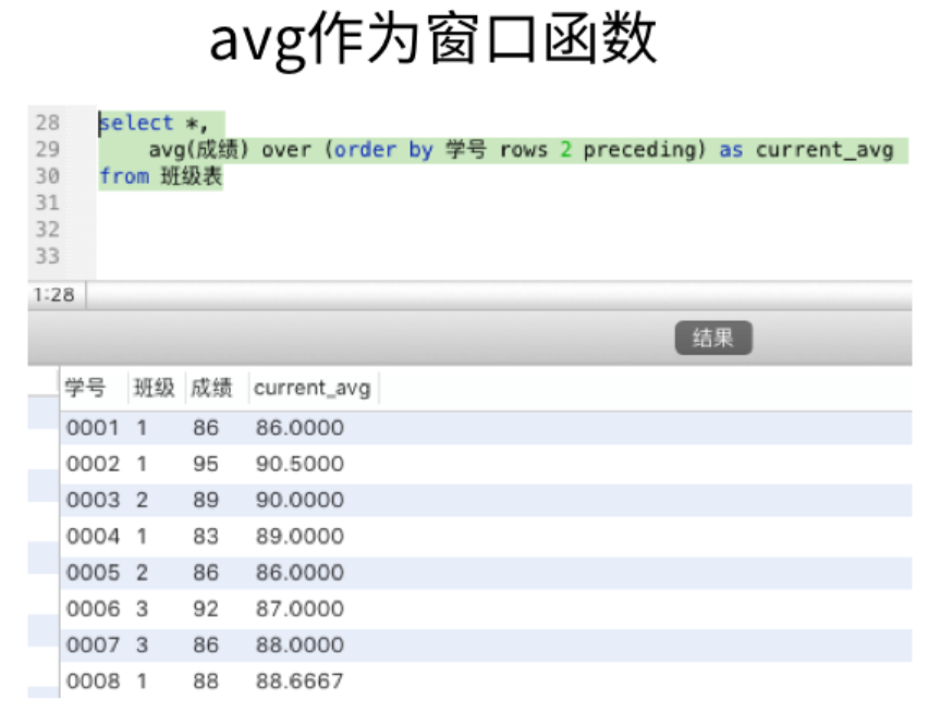 SQL--窗口函数 - 知乎