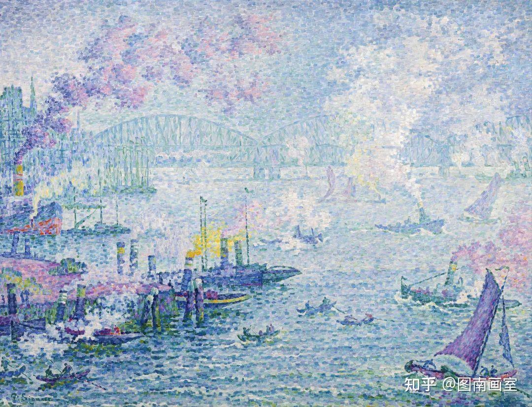 大师作品分享 | 法国新印象派点彩派画家保罗·西涅克与他的风景画 - 知乎