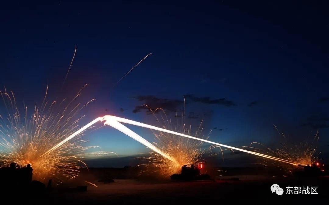 战斗打响从白天打到黑夜