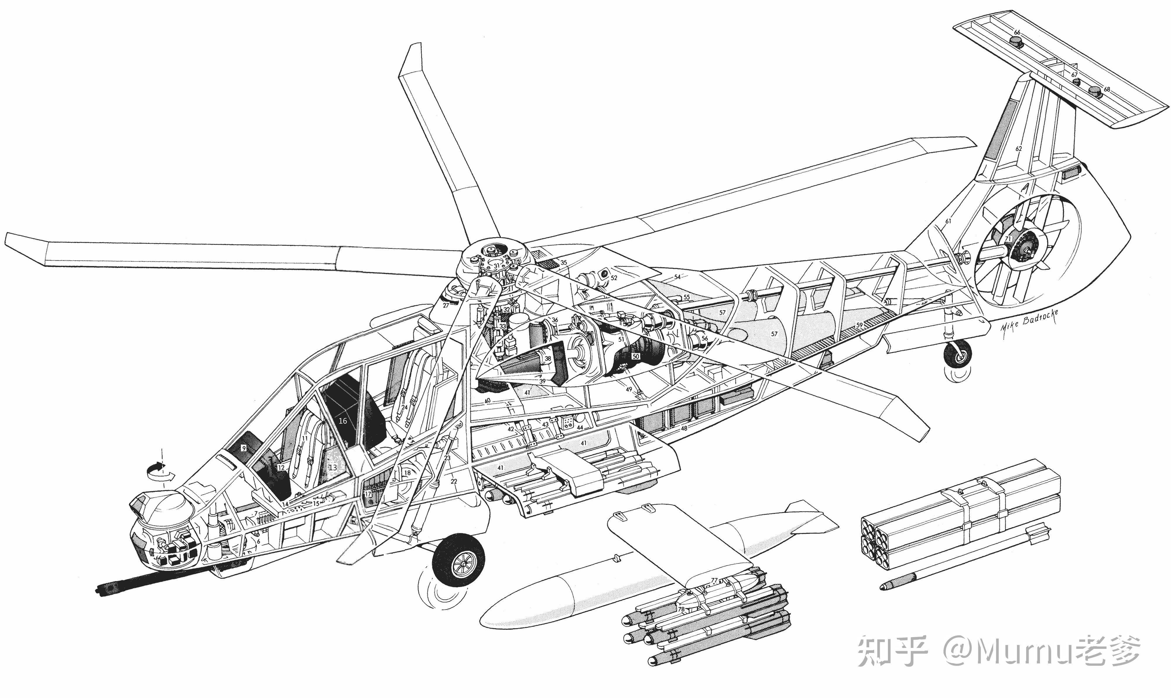 飞机解剖图简笔画图片