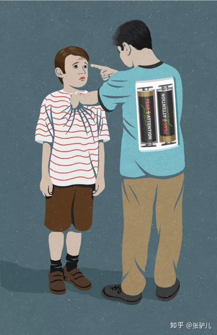 揭秘人性的插画值得反思