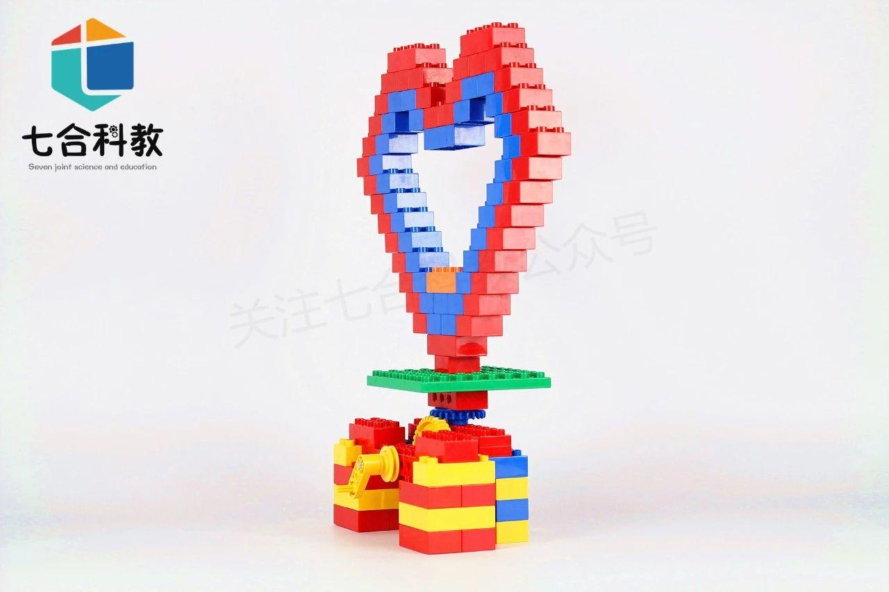 乐高创意作品母亲节快乐