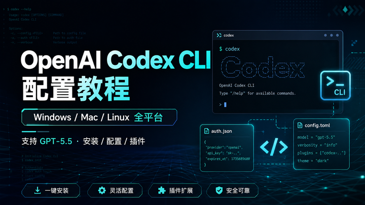 OpenAI Codex CLI 国内安装与配置教程（2026最新版，支持 GPT-5.5） - 知乎