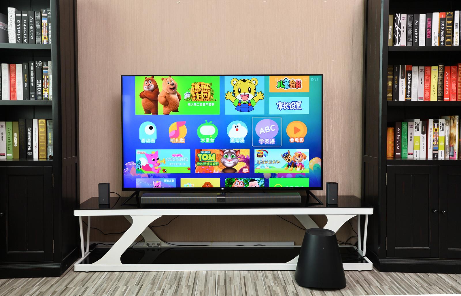 对于孩子方面的考虑小米电视4 也是细致入微,全新的儿童模式携手全国