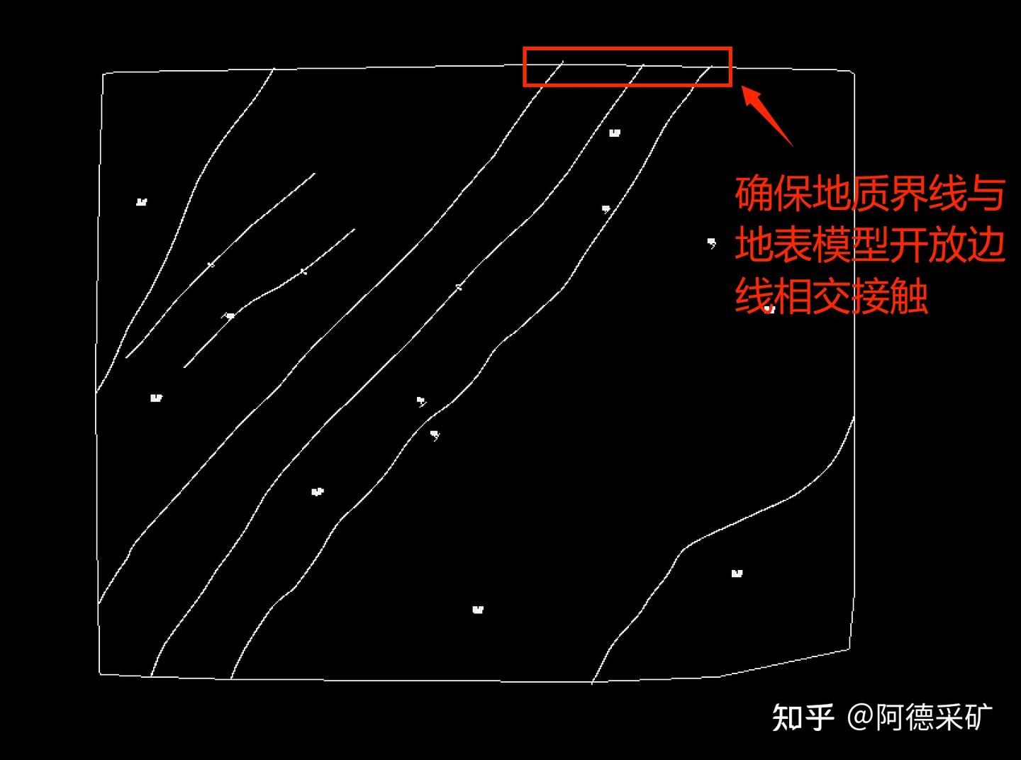 3dmine地表模型按地质界线快速分区 - 知乎