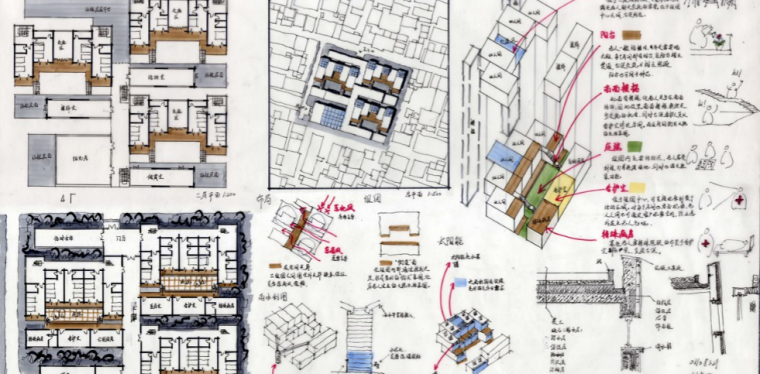 80张高分建筑快题设计 - 知乎
