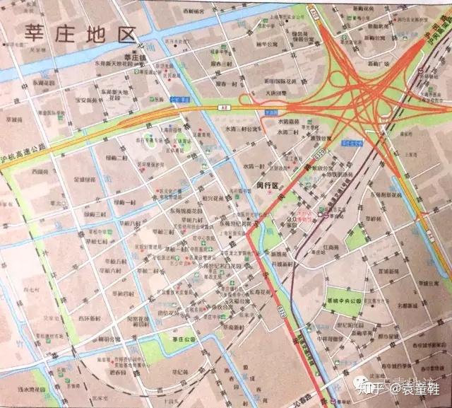 一座站，一座城，地图上的莘庄变迁 - 知乎