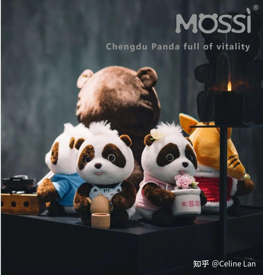 刘玲mossi莫西熊猫ip的文创产品成长之路