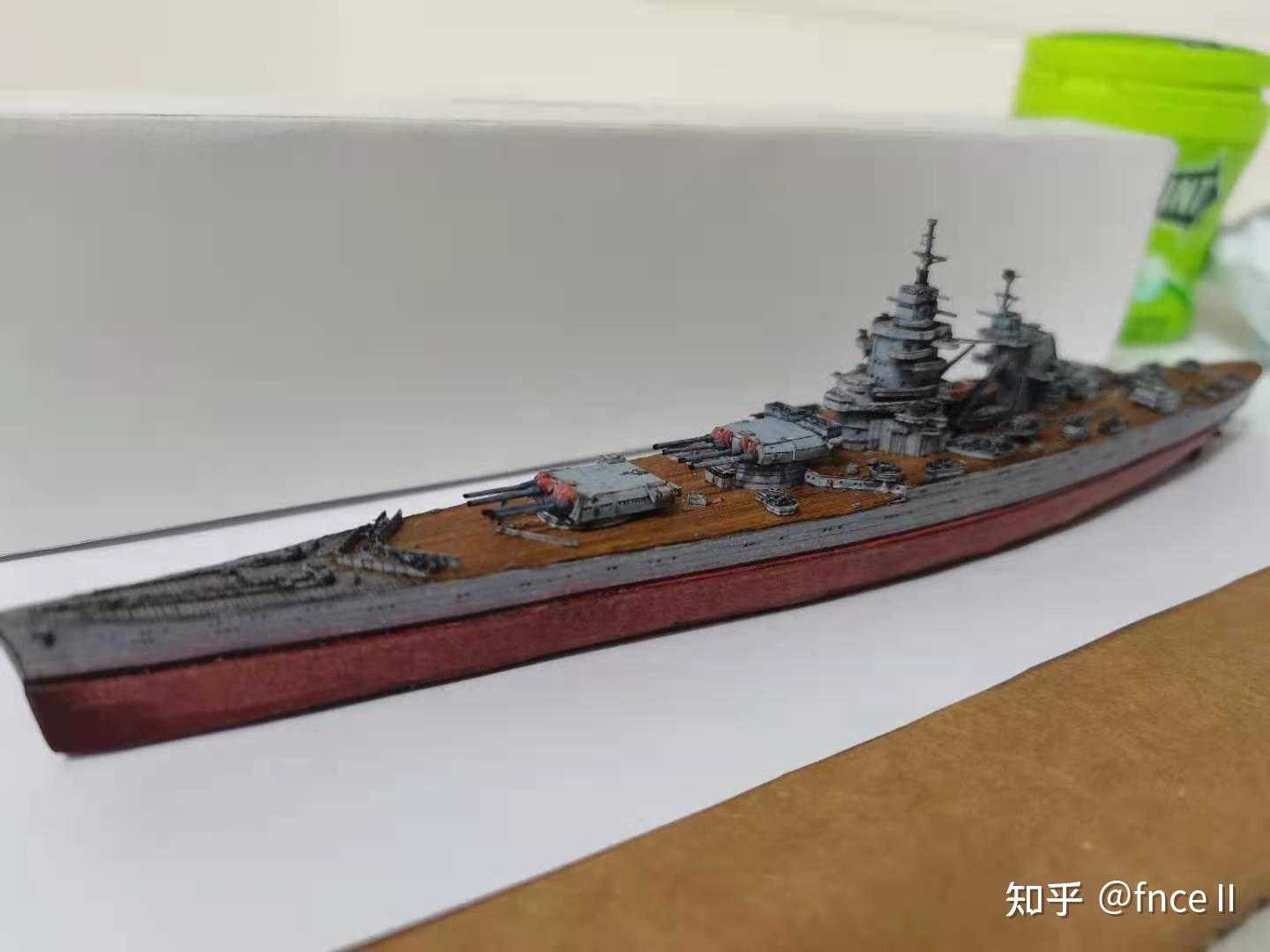 纯手工制作纸模黎塞留11200