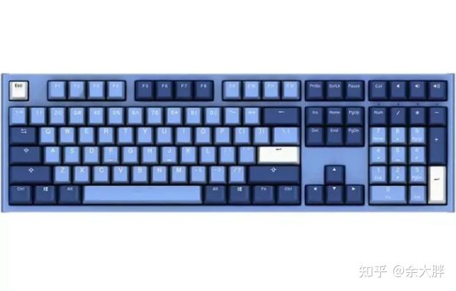 104机械键盘键位图图片