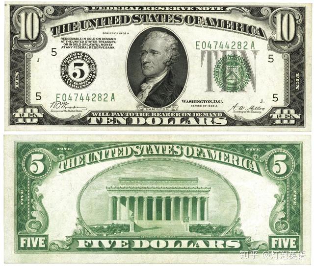 US currency knowledge,不得不知的美国纸币知识和常用英文。 - 知乎