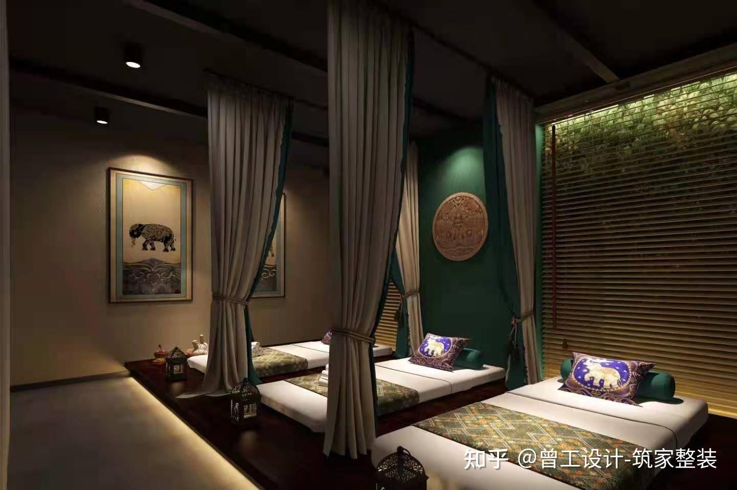 泰式足浴的奢华稳重