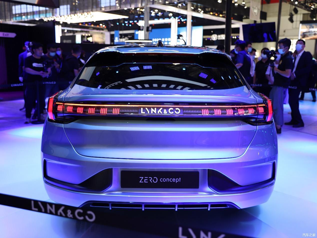 2020北京国际车展领克发布旗下首款电动车zeroconcept