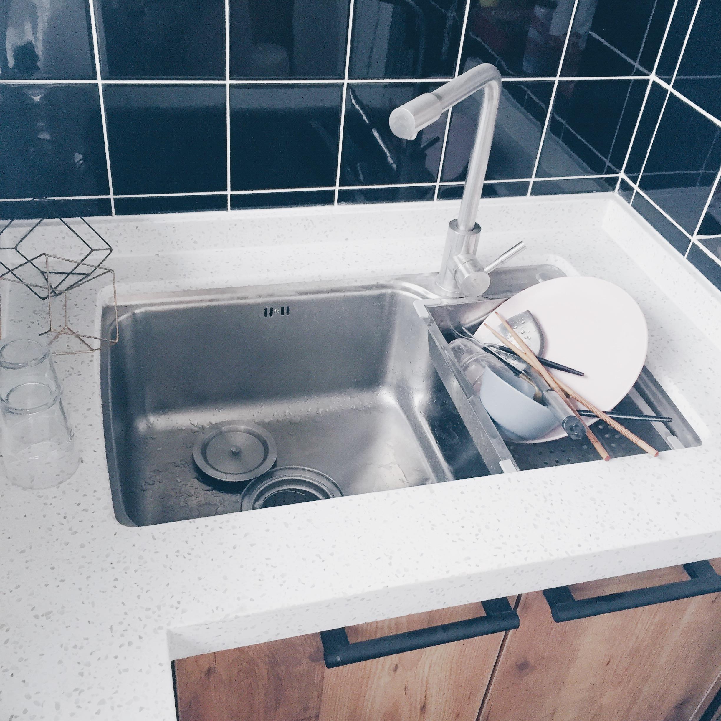 PS-378 洗菜盆双槽304不锈钢洗碗槽厨房水槽大小双盆公寓洗菜盆-阿里巴巴