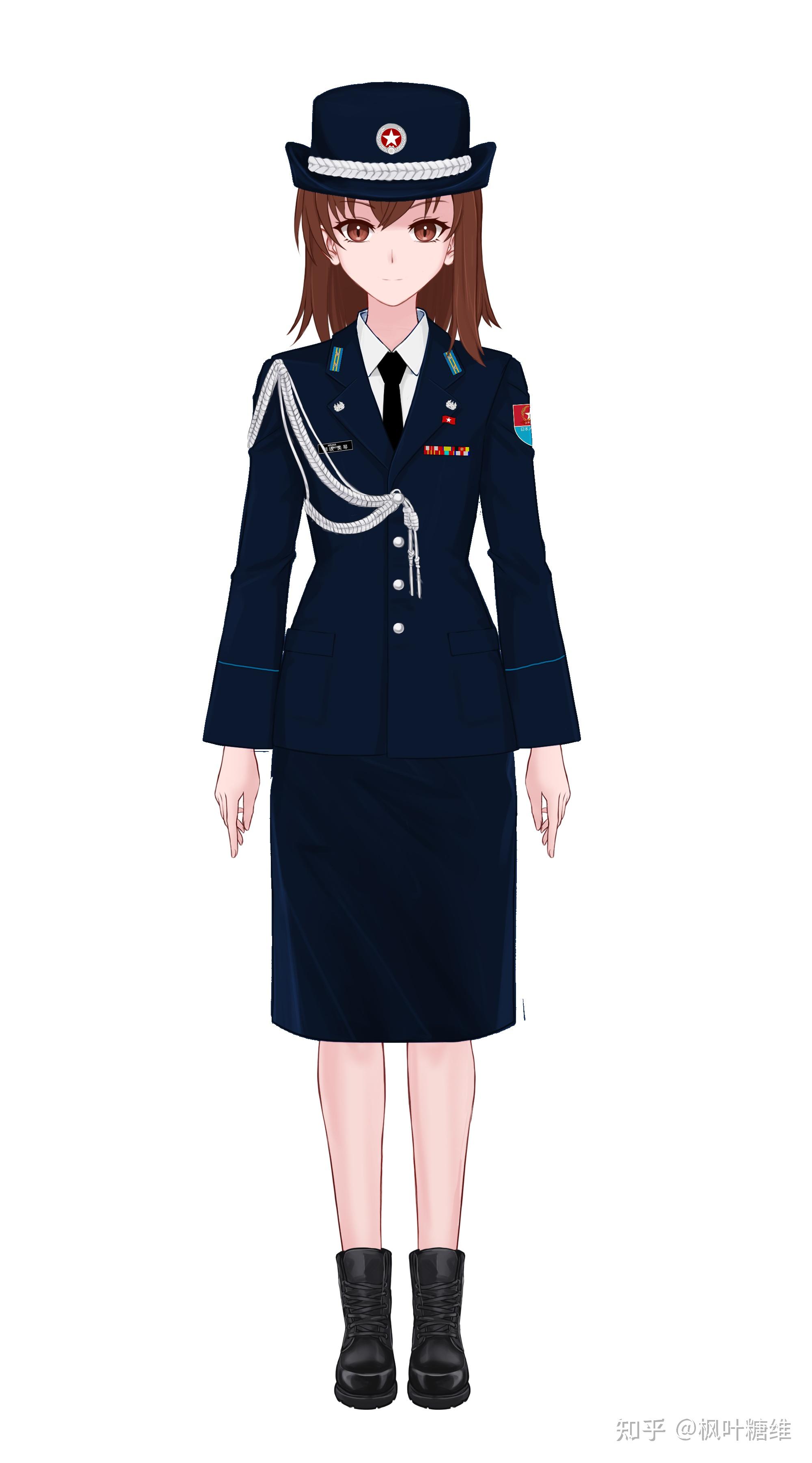 【架空】日本人民共和国 女性军警制服一览