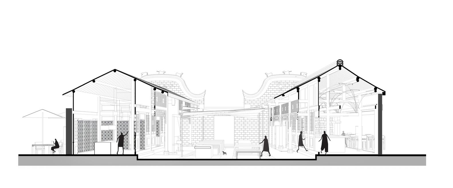 给建筑系学生和建筑师们挑选的40份优秀建筑剖面图参考图纸!