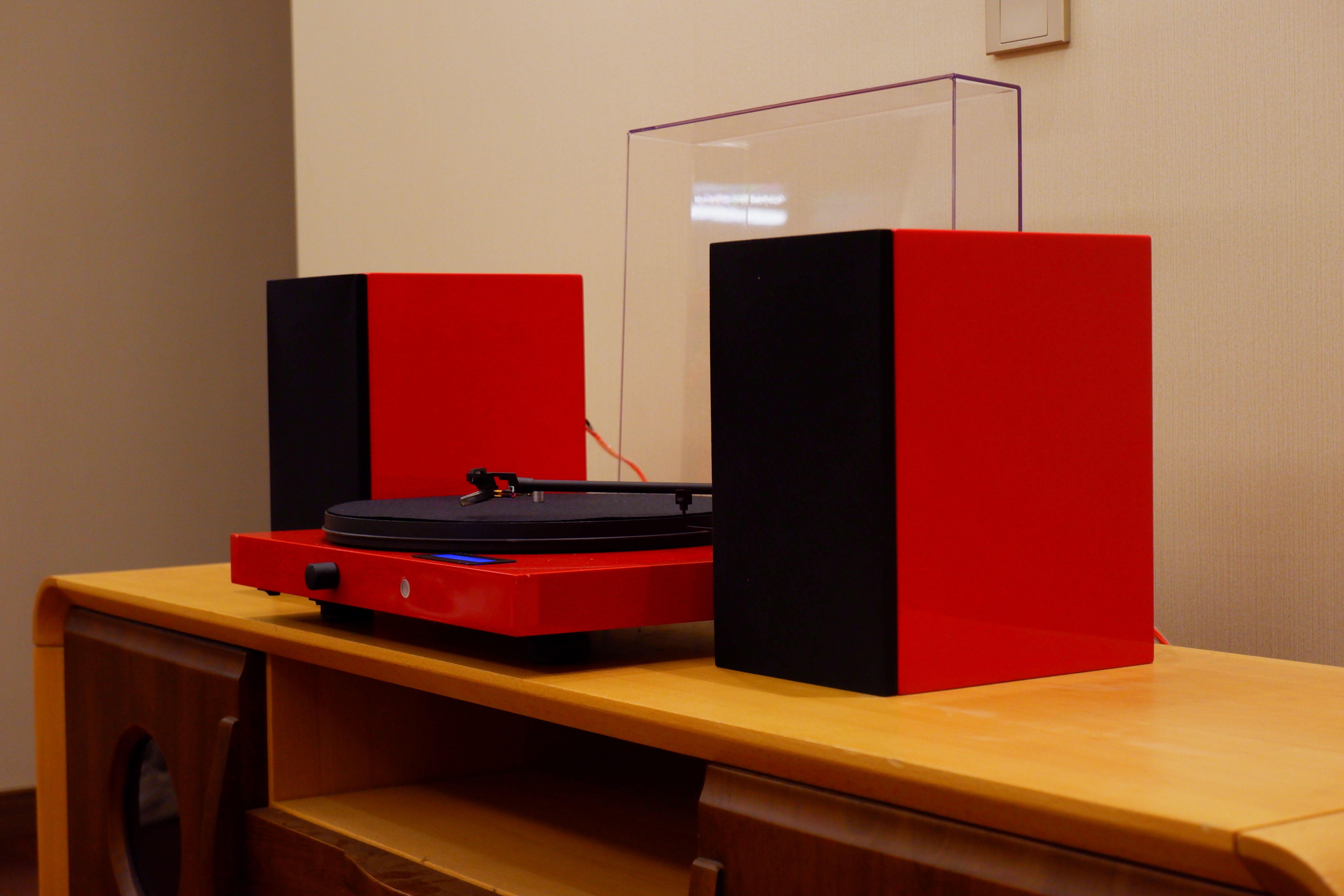 唱片机音箱一体化-pro-ject奥地利宝碟黑胶唱盘机jukebox e复古电唱机