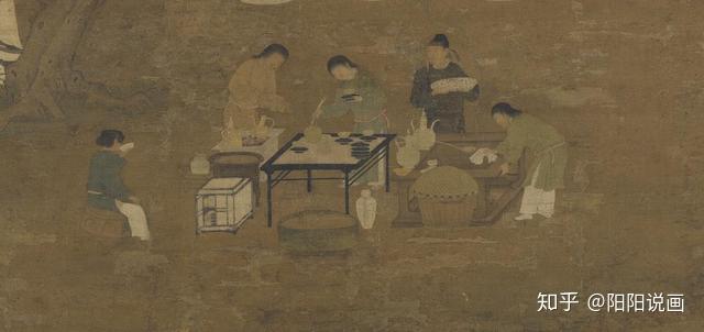 宋徽宗赵佶《文会图》(台北故宫博物院藏) - 知乎