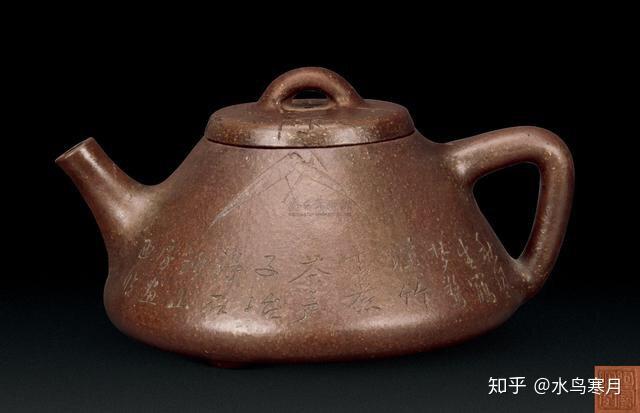 紫砂壶经典器型-石瓢1:蔓生石瓢(杨彭年制)