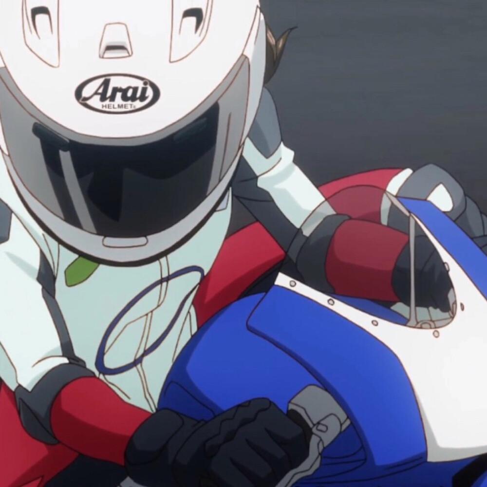 有没有这类动漫重机或头盔的头像壁纸?