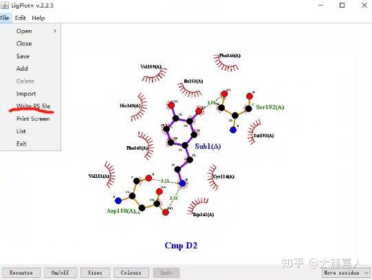软件分享|| LigPlot+ 分子间相互作用分析 - 知乎